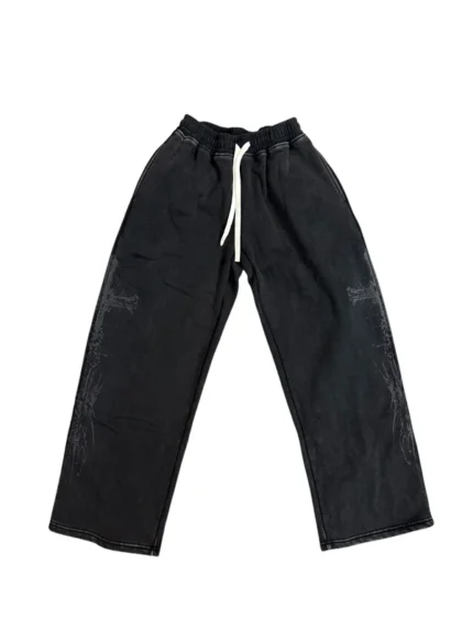 We Are Righteous Cross Black Sweatpants