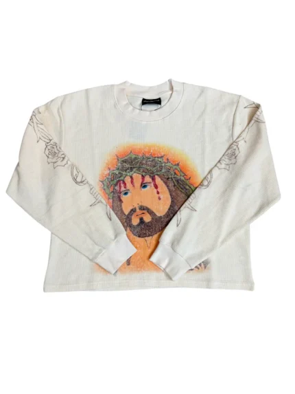 We Are Righteous Savior Thermal Crewneck