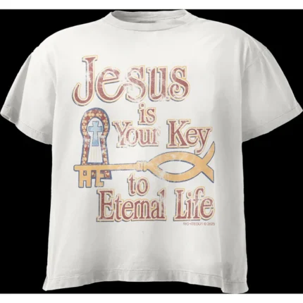 We Are Righteous Jesus Is Your Key Tee Cream
