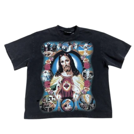 We Are Righteous Jesus Black T-Shirt