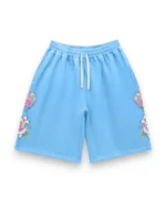 We Are Righteous Blue Risen King Cotton Shorts