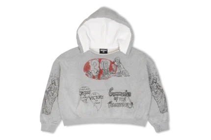 We Are Righteous 3 16 Distressed Hoodie