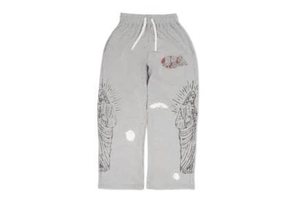 We Are Righteous 3 16 Distressed Sweats