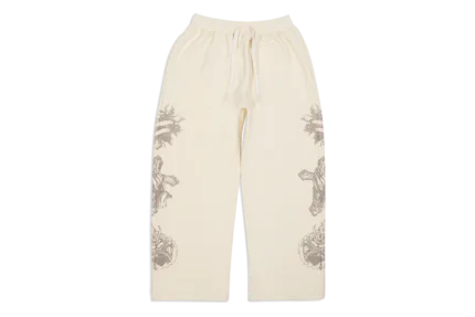Werighteous Tatted Believer Sweatpants (Cream)