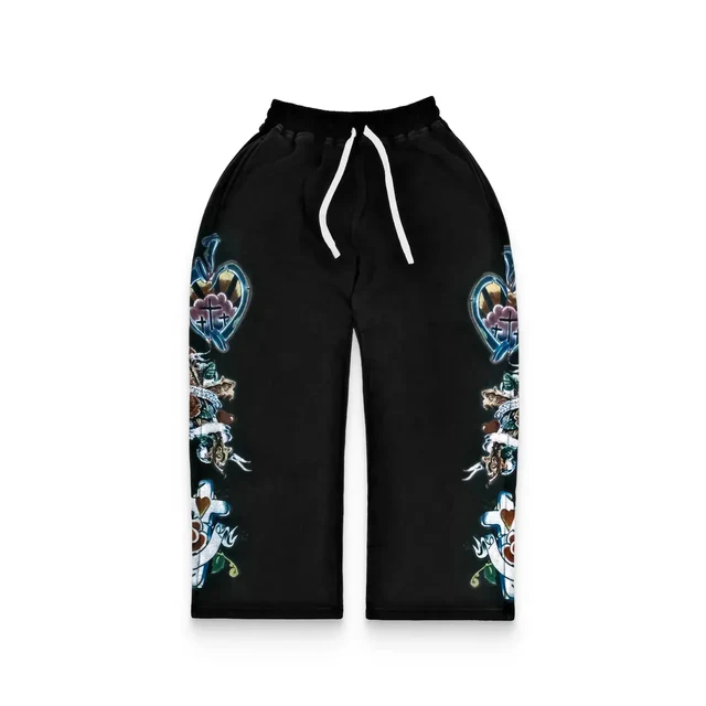 We Are Righteous Risen King Sweatpants Black We Are Righteous Risen King Sweatpants Black
