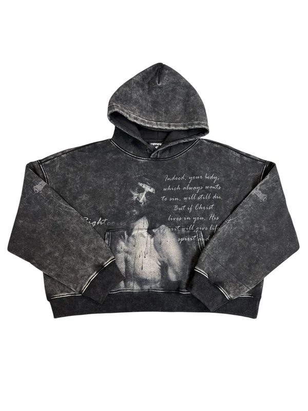 We Are Righteous Jesus Pullover Hoodie We Are Righteous Jesus Pullover Hoodie
