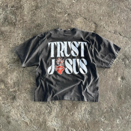 We Are Righteous Trust Jesus Tees Black