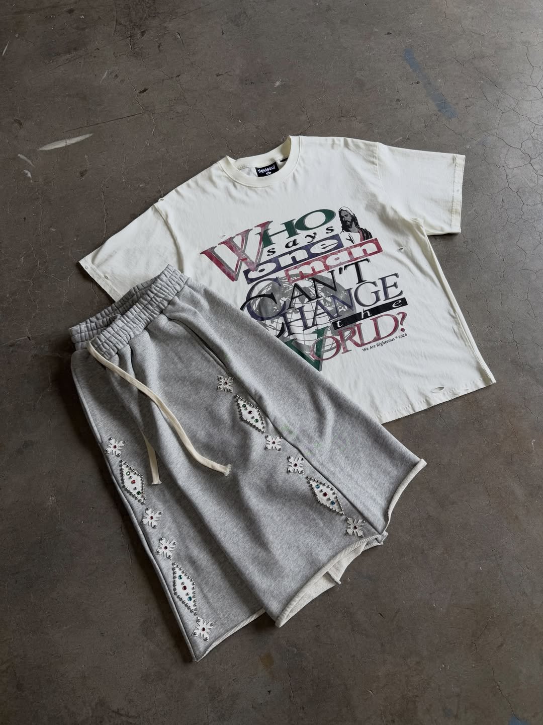 We Are Righteous Us Shorts Set We Are Righteous Us Shorts Set