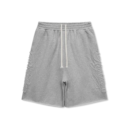 We Are Righteous Script Pearl Sweatshorts